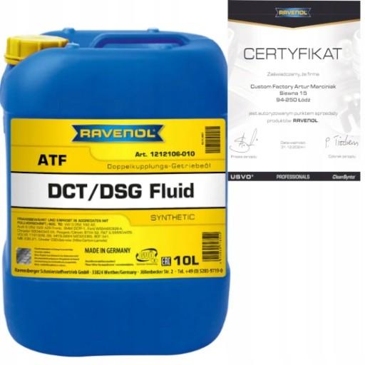 RAVENOL DCT/DSG GETRIEBE FLUID 10L - ТРАНСМИССИОННОЕ МАСЛО