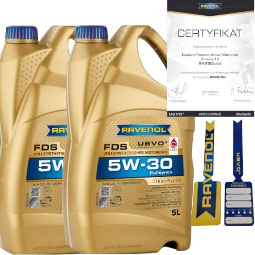 RAVENOL FDS 5W30 10L A5/B5 FORD WSS-M2C913-D RN0700 + ПІДВІСКА