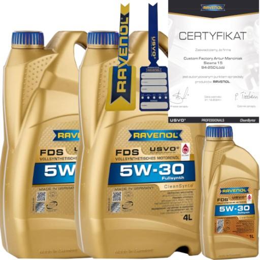 RAVENOL FDS 5W30 9L A5/B5 FORD WSS-M2C913-D RN0700 + ПІДВІСКА