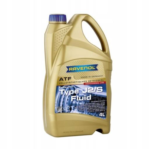 МАСЛО RAVENOL RAVENOL ATF J2/S FLUID 4L
