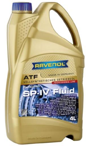 Трансмісійне масло ravenol atf sp iv 4л