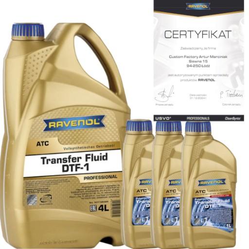 RAVENOL TRANSFER FLUID DTF-1 (TF-0870) МАСЛО РАЗДАТОЧНОЙ КОРОБКИ 7л