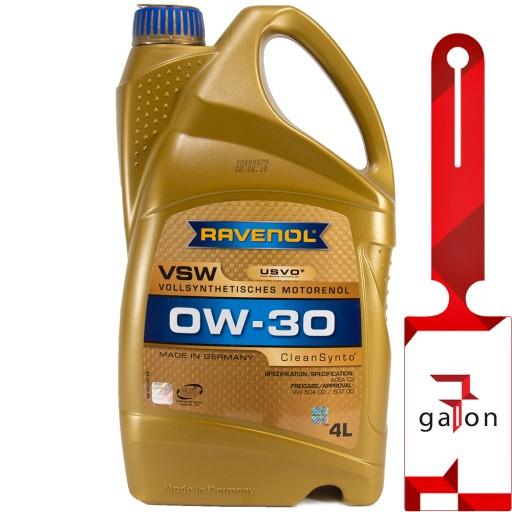 RAVENOL VSW 0W30 CleanSynto USVO 4L - синтетическое моторное масло