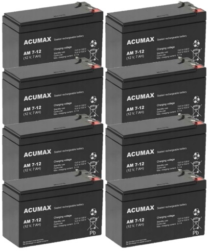 RBC105 RBC 105 #105 КОМПЛЕКТ АКУМУЛЯТОРІВ UPS BATTERY PACK APC 8x AM 7-12