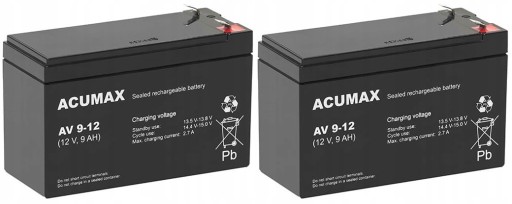 RBC108 RBC 108 #108 КОМПЛЕКТ АКУМУЛЯТОРІВ ДБЖ АКУМУЛЯТОРНА БАТАРЕЯ APC 2x AV 9-12