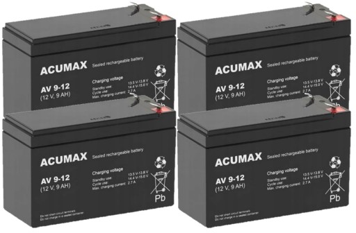 RBC115 RBC 115 #115 КОМПЛЕКТ АКУМУЛЯТОРІВ ДБЖ APC 4x AV 9-12