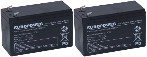 RBC131 RBC 131 #131 КОМПЛЕКТ АКУМУЛЯТОРІВ ДБЖ АКУМУЛЯТОРНА БАТАРЕЯ APC 2x EVL 9-12