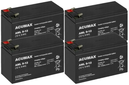 RBC132 RBC 132 #132 КОМПЛЕКТ АКУМУЛЯТОРІВ ДБЖ АКУМУЛЯТОРНИЙ БЛОК APC 4x AML 9-12