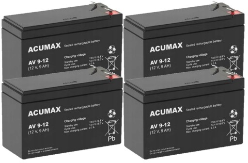 RBC133 RBC 133 #133 КОМПЛЕКТ АКУМУЛЯТОРІВ ДБЖ APC 4x AV 9-12
