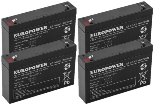 RBC34 RBC 34 #34 КОМПЛЕКТ АКУМУЛЯТОРІВ ДЛЯ ДБЖ APC 4x EP 7-6