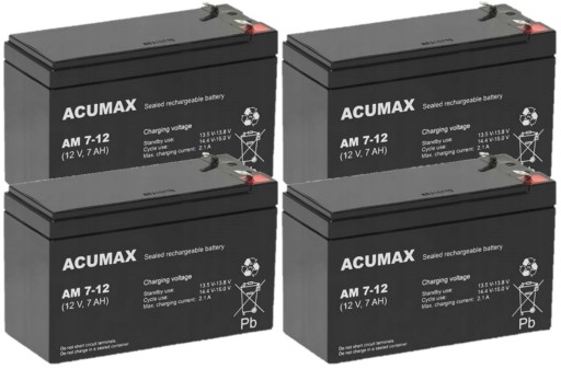 RBC63 RBC 63 #63 АККУМУЛЯТОРНЫЙ КОМПЛЕКТ АККУМУЛЯТОРНЫЙ БЛОК ДЛЯ ИБП APC 4x AM 7-12