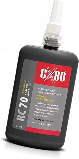 Rc70 зелений клей для різьблення дуже сильний 250 мл