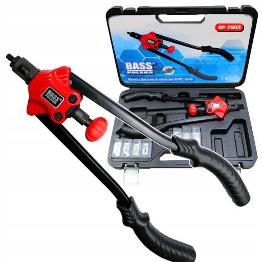 НАБІР РУЧНОГО ВАЖЕЛЯ ДЛЯ КЛЕПАЛЬНОЇ ГАЙКИ М3-М12 360мм