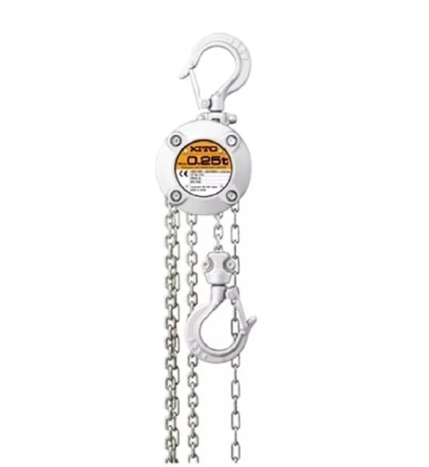 KITO CX003 ЛАНЦЮГОВА ТАЛЯ РУЧНА 0.25T 5M