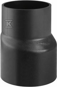 РЕДУКЦИЯ PEHD 200X160 АСИММЕТРИЧНАЯ ДЛИННАЯ (HDPE CHAN.