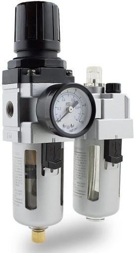 РЕДУКТОР + ФІЛЬТР СТИСЛЕНОГО ПОВІТРЯ 1/4