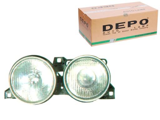 444-1116R-LD-E - ФАРА BMW 3 E30 H1 W5W 82-93 PR DEPO