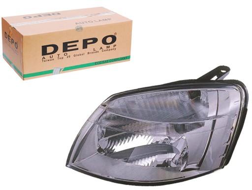 PRO/552-1118L-LD-EM DEP - ФАРА CITROEN BERLINGO 96-11 LE H4 W5W ЛАМПОЧКА