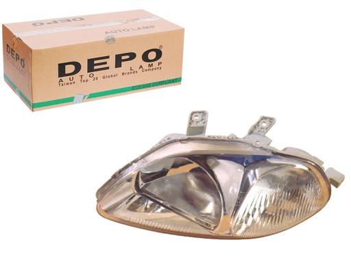 PRO/217-1120L-LD-E DEP - ФАРА (H4 РУЧНАЯ ВСТАВКА ЦВЕТ: СЕРЕБРЯНЫЙ) HOND