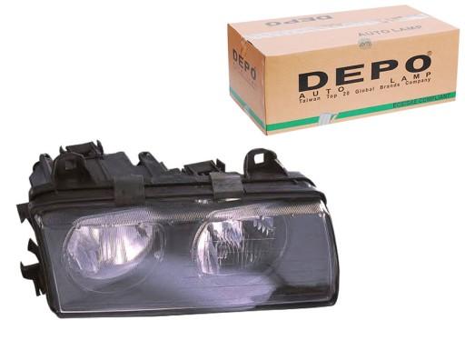 PRO/444-1125R-LD-E DEP - ФАРА (H7 ЭЛЕКТРИЧЕСКОЕ РУКОВОДСТВО) BMW 3 E36 09.9