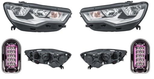 SS13E109-H 13E110-H - ЛАМПА ФАРА AUDI A6 4G C7 11-14 HELLA L+P