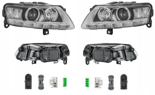 SS1339092H 1339102H - ЛАМПА ФАР AUDI A6 C6 08-11 XENON HELLA L+P