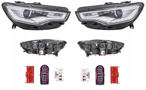 SS13E1091H 13E1101H - ФАРА AUDI A6 C7 11- КСЕНОНОВАЯ HELLA L+R