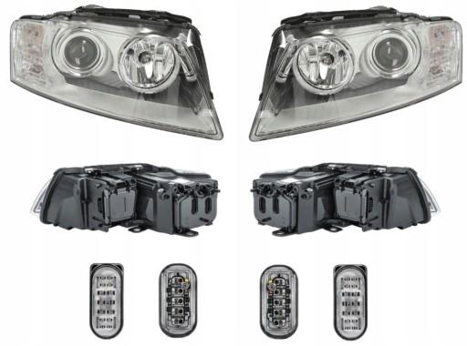 SS1329093H 1329103H - ЛАМПА ФАР AUDI A8 D3 05-10 XENON HELLA L+P