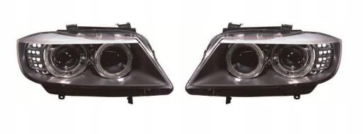 SS204209-E+204210-E - ЛАМПА ФАРА BMW 3 E90 E91 08-12 LE+PR DEPO