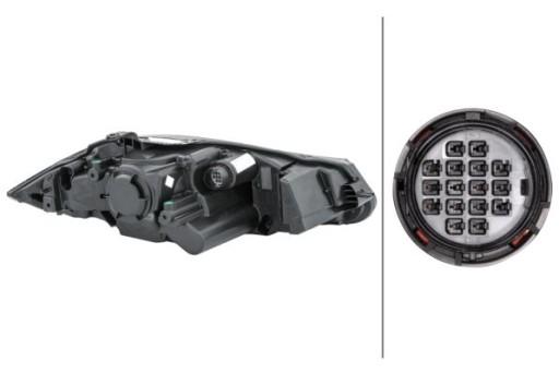 1EL 354 - ФАРА ЛІВА БІКСЕНОНОВА СВІТЛОДІОДНА ЛАМПА