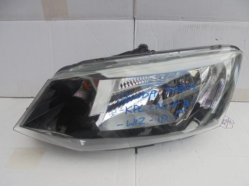 LAMPA LEWA SKODA FABIA III 14-> PRZED LIFT 6V1941015C - ФАРА ЛІВА SKODA FABIA 3 III 14- 6V1941015C LADNA GLIWICE EUROPA