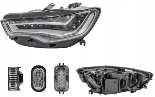 SS13E1093H - ФАРА ЛІВА AUDI A6 4G C7 11-14 LED HELLA