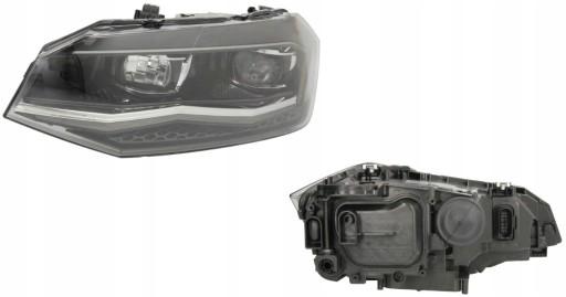 SS95B1091V - ФАРА ЛІВА VW POLO 17- VALEO LED