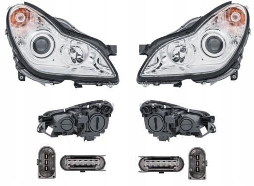 SS503409-H 503410-H - ЛАМПА ФАРА MERCEDES CLS КЛАС C219 04- L+R