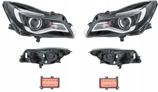 SS55D1091H 55D1101H - ЛАМПА ФАРА OPEL INSIGNIA G09 13-17 HELLA L+R