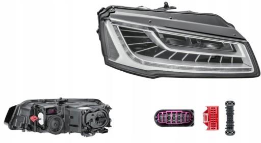 SS13F1101H - ФАРА PR AUDI A8 D4 4F 13-17 LED HELLA