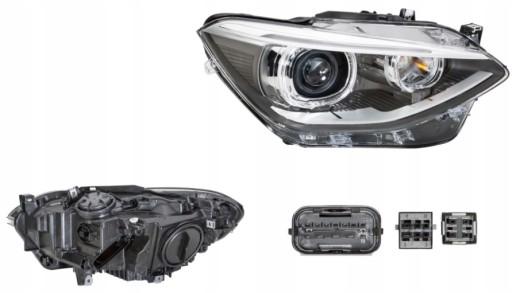 SS20C1103H - ФАРА ПРАВА BMW 1 F20 11 - HELLA XENON