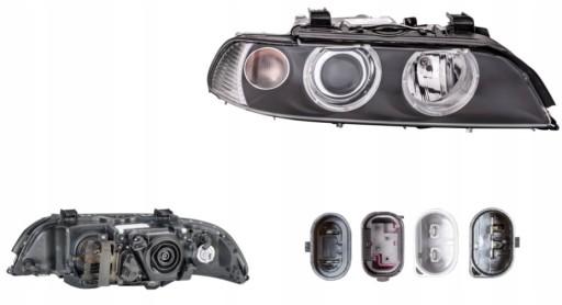 SS2016107H - ФАРА ПРАВА BMW 5 E39 00 - HELLA XENON