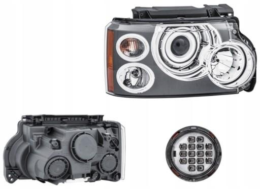 SS433310-H - ЛАМПА ФАРИ ПРАВА LAND ROVER RANGE 05- HELLA