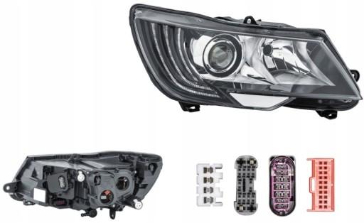 SS69D1101H - ФАРА ПРАВАЯ SKODA SUPERB 13-15 КСЕНОН