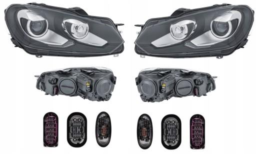 SS9518091H 9518101H - ЛАМПА ФАР VW GOLF VI 08- XENON HELLA L+R