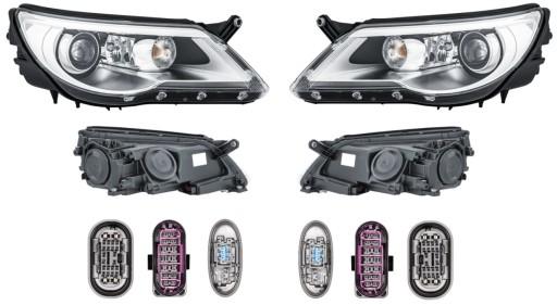 SS9585091H 9585101H - ФАРА VW TIGUAN 07-11 КСЕНОНОВАЯ HELLA L+P