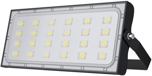 Світлодіодний прожектор 100 Вт Теплий білий 10000L 3000K 34X13