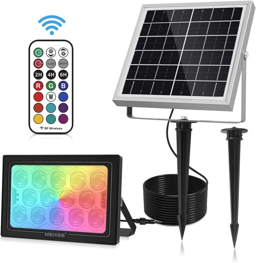 СВІТЛОДІОДНИЙ ПРОЖЕКТОР НА СОНЯЧНІЙ БАТАРЕЇ IP66 ВОДОНЕПРОНИКНИЙ PIL