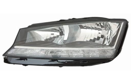 6V1941015D 6V1.941.015D 6V1-941-015D - ФАРА ЛЕВАЯ FABIA III LIFT 18-LED НОВАЯ