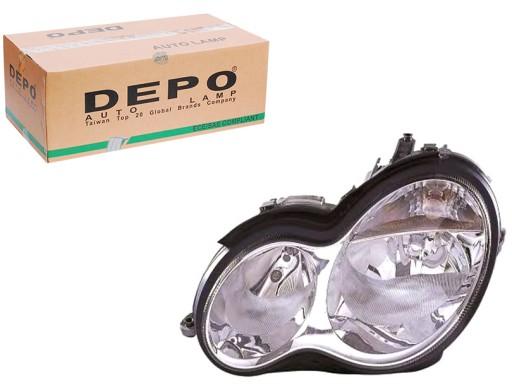 PRO/440-1141L-LD-EM DEP - ФАРА MERCEDES C CLASS 05/02-02/07 LE DEPO