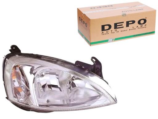 PRO/442-1138R-LDEMN DEP - ФАРА OPEL COMBO 01- CORSA C 00-09 PR H7 H7 CH