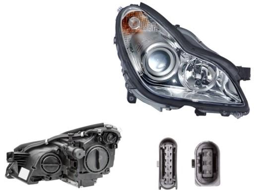 SS5034101H - ФАРА ПРАВА MERCEDES CLS CLASS C219 04-XENON