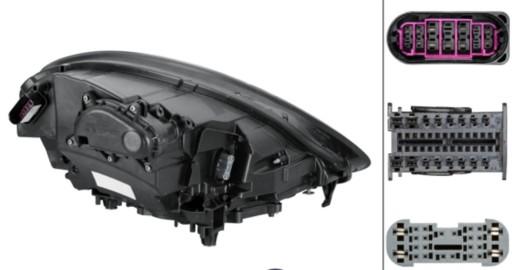 58F2092H - ФАРА ПЕРЕДНЯЯ ЛЕВАЯ PORSCHE PANAMERA 16->