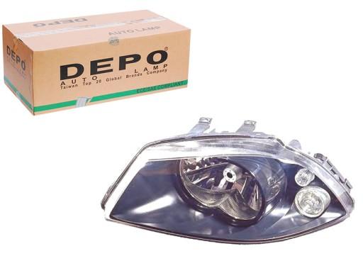 PRO/445-1114L-LD-EM DEP - ФАРА SEAT CORDOBA H4 02-09 LE DEPO